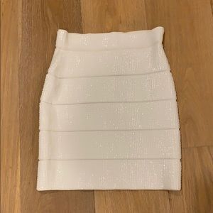 BCBGMAXAZRIA sequin skirt